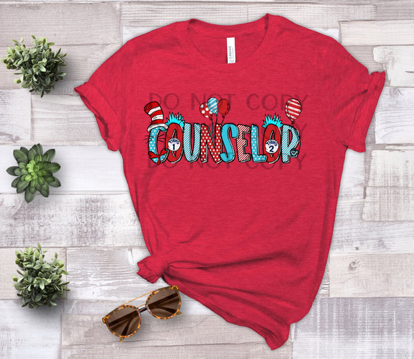 TRANSFER:  Counselor Crazy Cat & Balloons