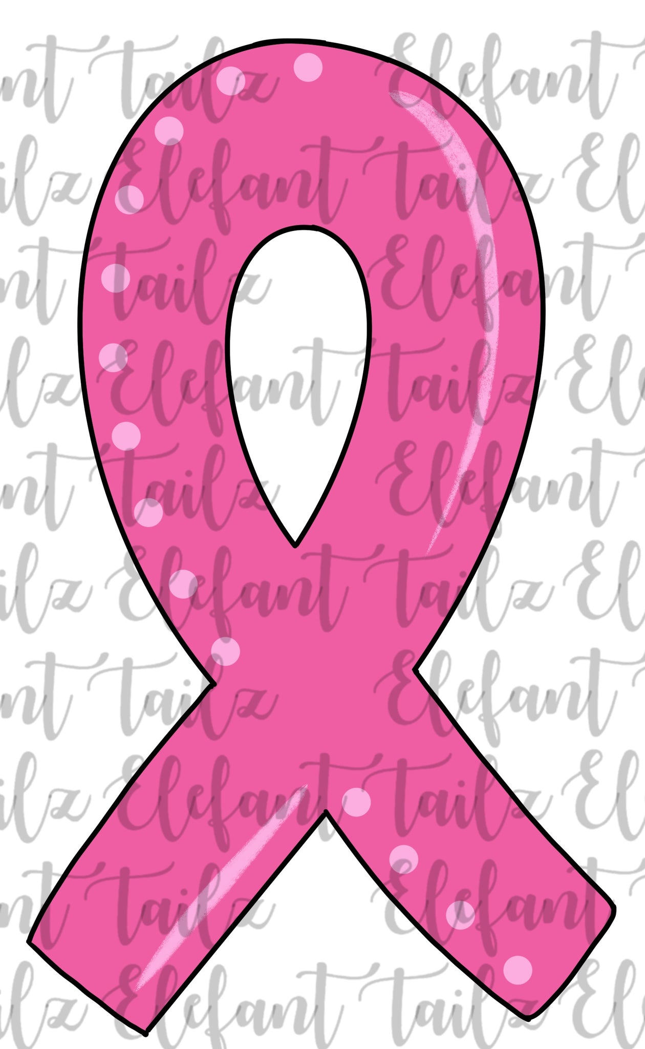Breast Cancer Awareness Ribbon 1