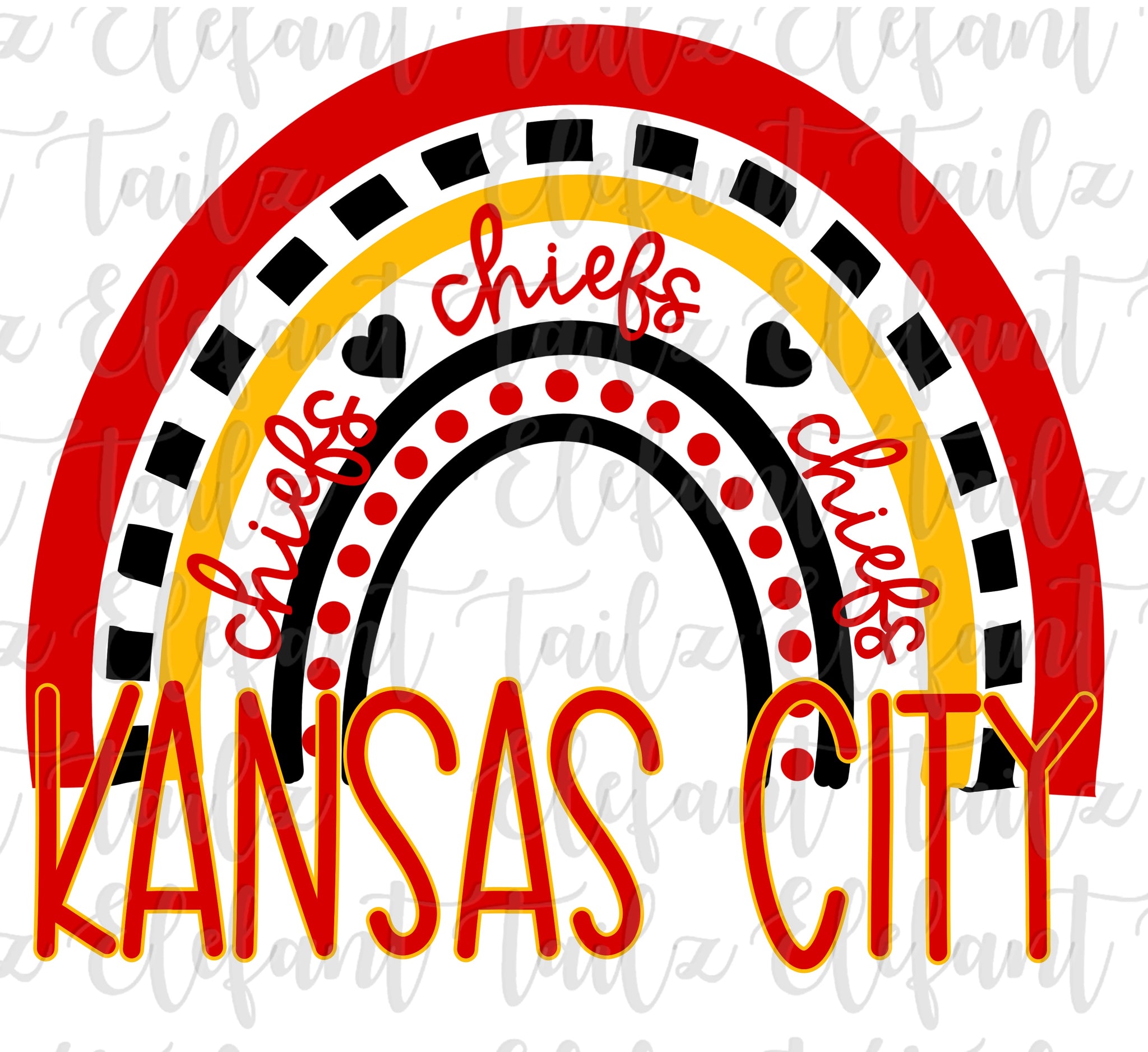 Kansas City Chiefs Rainbow