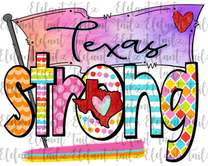 Colorful Texas Strong