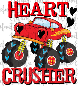 Monster Truck Heart Crusher