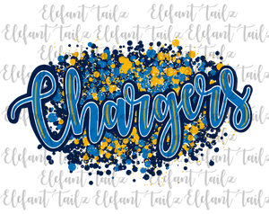 Chargers Spirit Splatter