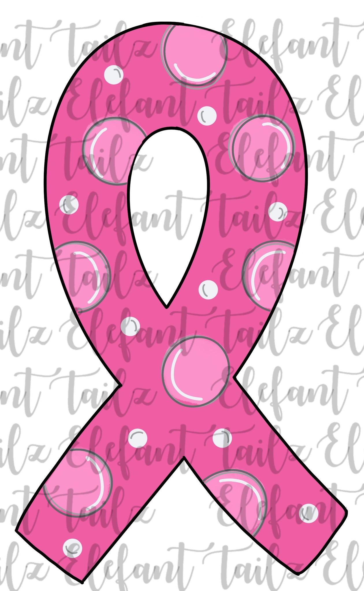 Breast Cancer Awareness Ribbon 3