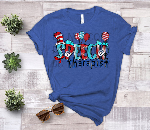 TRANSFER:  Speech Therapist Crazy Cat & Balloons